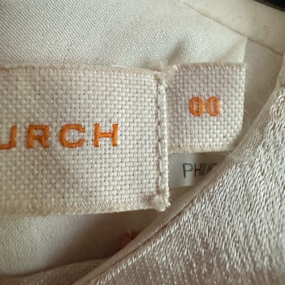 TORY BURCH SILK BURNOUT SHIFT DRESS IN IVORY MOUNTAIN
PAISLEY SZ 00 - Picture 13 of 14